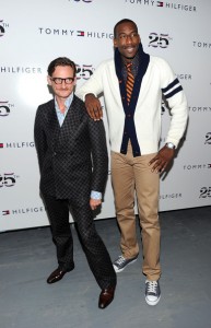 Amar'e & Tommy Hilfiger. Spring 2011 fashion show at New York’s Lincoln Center during Fashion Week