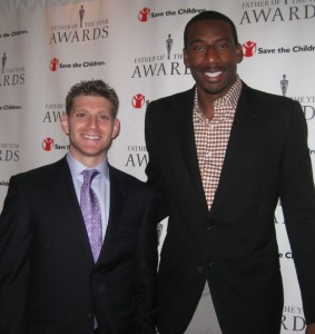 Amare was a recipient of a 2011 Father of the Year award