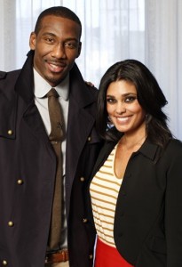 Amar'e with Fashion Icon Rachel Roy 