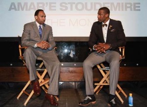 “Amar’e Stoudemire: In The Moment” New York Premiere at Marquee on April 18, 2013 in New York City. Photo by Jerritt Clark