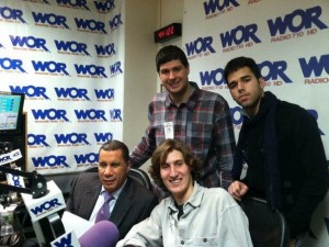 My moment from earlier in the year was being chosen as 1 of 4 students in the Politics department of NYU to represent the school on Gov. David Paterson's radio show on the WOR station. This was a major accomplishment in my academic career representative of the high grades I received in the courses of my major.  While on air I was able to interview Peter King, a NY representative I always looked up to.  This was my moment.