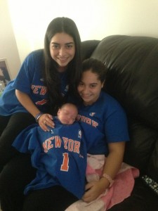 Being an aunt and sister mentoring others to follow their dreams and route for the Knicks.
