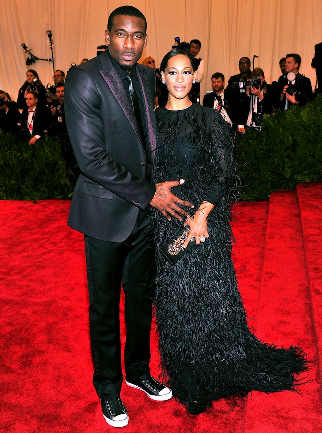 Amare Stoudemire and Alexis Welch at the 2012 Style Awards…