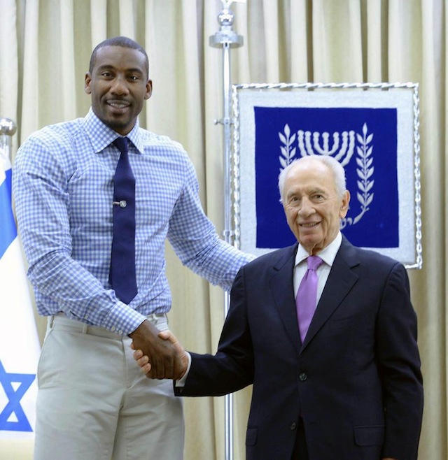 Meeting President Peres Photo Credit: Mark Neiman – Government Press Office