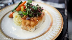 Amar'e's personal chef Max Hardy wowed wedding guests with this delicious pan seared sea bass recipe.
