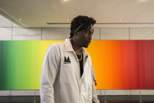 JERUSALEM, ISRAEL - AUGUST 09:  Amar'e Stoudemire a former NBA player walking during a visit in Israel Museum on August 9, 2016 in Jerusalem, Israel. Amar'e joined Israeli team Hapoel Jerusalem  (Photo by Ilia Yefimovich/Getty Images)
